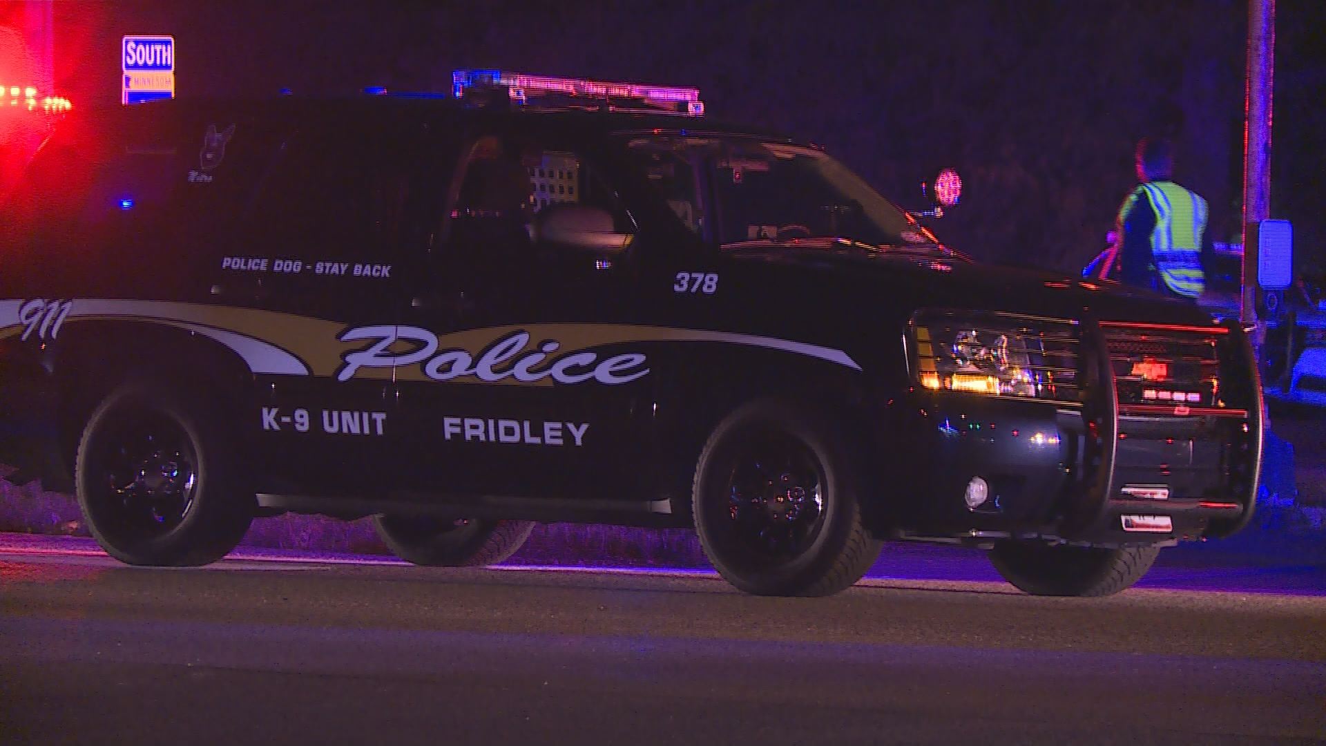 Pedestrian struck and killed crossing University Ave in Fridley